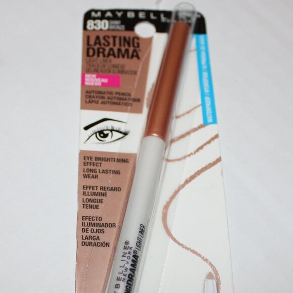 Maybelline New York 830 Shiny Bronze Lasting Drama Light Liner Eyeliner Pencil - Picture 2 of 6